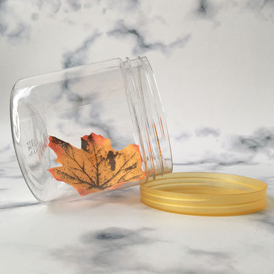 Spersonalizowany słoik kosmetyczny z tworzywa sztucznego z logo, z plastikową i uszczelniającą uszczelką z folii aluminiowej