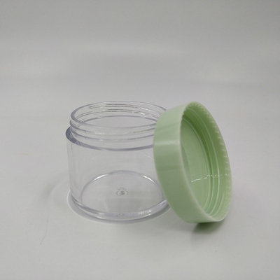Gładka powierzchnia plastikowa słoik kosmetyczny do kosmetyków w 10ml 15ml 30ml 60ml 80ml 100ml 120ml 150ml Rozmiary