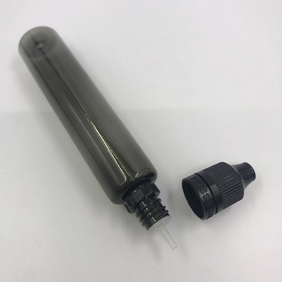 Przezroczysta butelka na e-liquid z szyjką 18mm i pojemnością 10ml 15ml 30ml 60ml 80ml 100ml