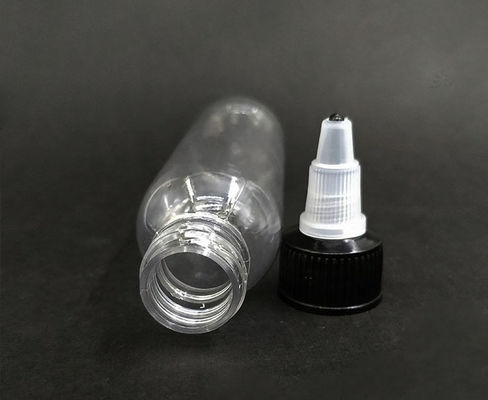 Zindywidualizowane logo plastikowe butelki kroplówkowe z drukiem płynnym 5000 sztuk