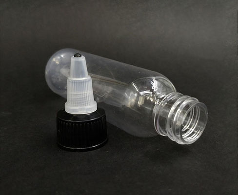 Zindywidualizowane logo plastikowe butelki kroplówkowe z drukiem płynnym 5000 sztuk