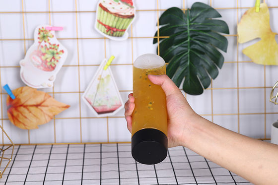 Plastikowe dzbanki do bubble tea Pojemność 120ml 250ml 350ml 500ml 1000ml Materiał: plastik