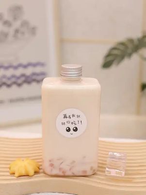 Butelki do herbaty mlecznej o dużej pojemności, przezroczyste, ze śrubowaną pokrywką 120ml 250ml 350ml 500ml 1000ml