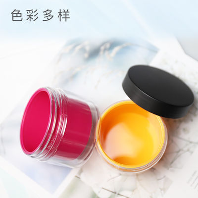 100 Diameter Plastic Jar Containers Pressure Sensitive Sealing for Convenient Storage