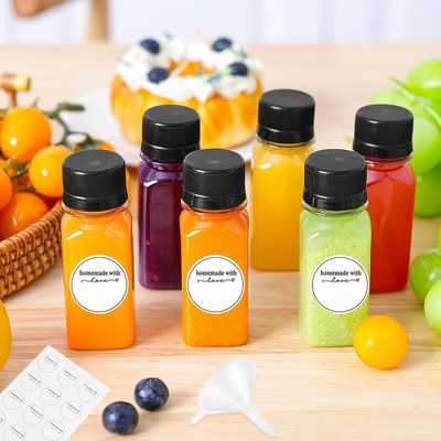 Durable Simple Plastic Juice Bottles Reuseable Bottle for Juice Plastic Bottles with Lid for Juice with Special Offerwith Fast Shipping