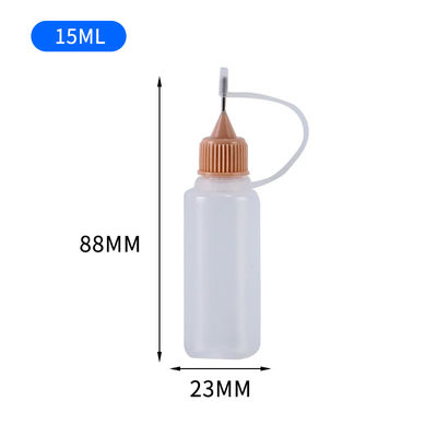 Flaska płynna w kolorze przezroczystego czarnego do opakowań płynów elektronicznych