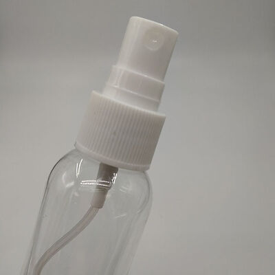 Klasyczna butelka z rozpylaczem z tworzywa PET, gładka powierzchnia, pojemności 10ml, 15ml, 30ml, 50ml, 60ml, 70ml, 100ml, 200ml i 500ml, idealna do różnych zastosowań