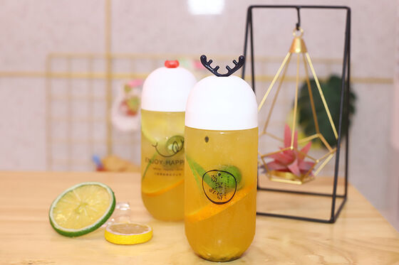 Średnie butelki na herbatę mleko do opakowań do herbaty zapewniające bezpieczne pojemniki odporne na wycieki