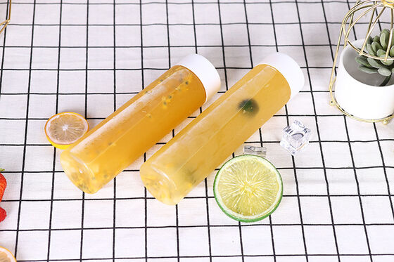 Kwadratowe, okrągłe, przezroczyste dzbanki do bubble tea z przezroczystym designem ułatwiającym identyfikację i monitorowanie zawartości