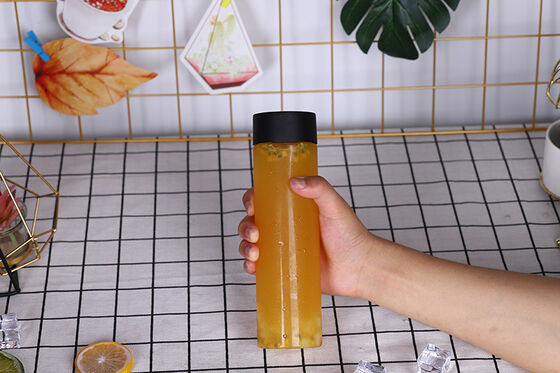 Kwadratowe, okrągłe, przezroczyste dzbanki do bubble tea z przezroczystym designem ułatwiającym identyfikację i monitorowanie zawartości