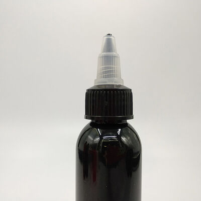 Szklane plastikowe butelki kroplówkowe zaprojektowane z gładką powierzchnią i typu uszczelniającego zakrętki śrubowej zapewniające zabezpieczenie płynu przed wyciekiem