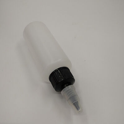 Szklane plastikowe butelki kroplówkowe zaprojektowane z gładką powierzchnią i typu uszczelniającego zakrętki śrubowej zapewniające zabezpieczenie płynu przed wyciekiem