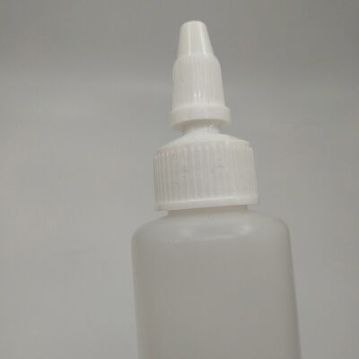 Szklane plastikowe butelki kroplówkowe zaprojektowane z gładką powierzchnią i typu uszczelniającego zakrętki śrubowej zapewniające zabezpieczenie płynu przed wyciekiem