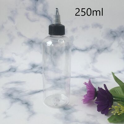 Butelki z kroplomierzem z płynnego plastiku, szklana konstrukcja, wiele opcji pojemności 10ml 15ml 20ml 30ml 40ml 50ml 60ml 70ml 100ml 120ml