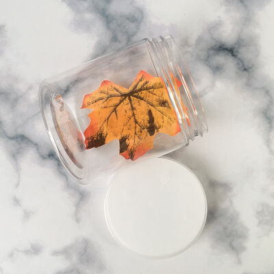 Plastikowe słoiki do przechowywania z plastikową pokrywką, szczelne pojemniki używane w przetwórstwie żywności i handlu detalicznym