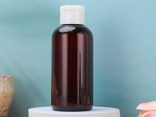 100% NOWE butelki PET z surowego PE Amber z zakrętką na toner