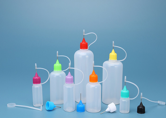 100% HDPE Elektroniczna butelka oleju papierosowego z zakrętką 3 ml 5 ml 10 ml