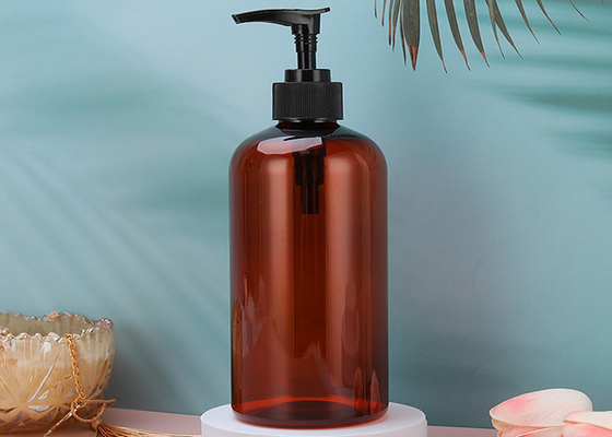500ml Szampon Odżywka Dozownik Mycia Ciała Przezroczyste Plastikowe Butelki Balsamu z Pompkami