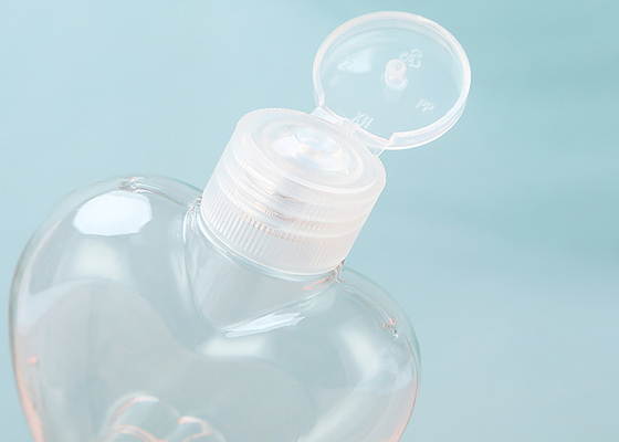 Plastikowe butelki do dezynfekcji rąk PETG Butelki z przezroczystym brelokiem o średnicy 20 mm
