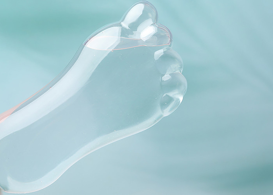 Kształt stopy 30 ml 60 ml Plastikowy brelok do wielokrotnego napełniania Butelka z klapką