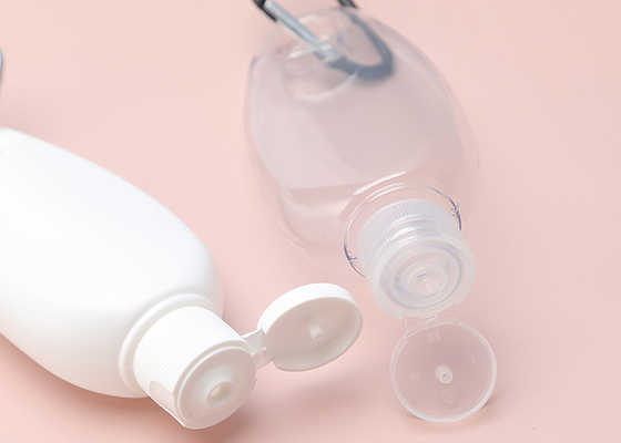 50 ml brelok do kluczy Squeeze Travel Plastikowe butelki do dezynfekcji rąk z pokrywką Flip Top