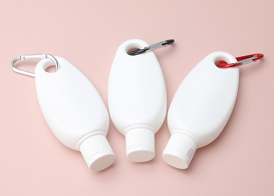 50 ml brelok do kluczy Squeeze Travel Plastikowe butelki do dezynfekcji rąk z pokrywką Flip Top
