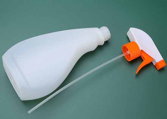 200 ml plastikowych pustych butelek do rozpylania płynów z drukiem ekranowym na biało / przezroczyste