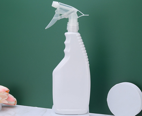 200 ml plastikowych pustych butelek do rozpylania płynów z drukiem ekranowym na biało / przezroczyste
