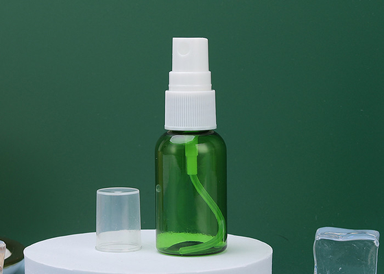 Zielony 20 ml wielokrotnego napełniania atomizer PET Plastikowa butelka z rozpylaczem Sitodruk