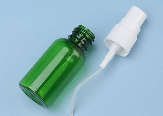 Zielony 20 ml wielokrotnego napełniania atomizer PET Plastikowa butelka z rozpylaczem Sitodruk