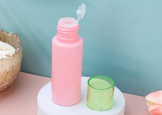 Skin Essence 21mm 1 uncja Plastikowe butelki kosmetyczne PET z klapką