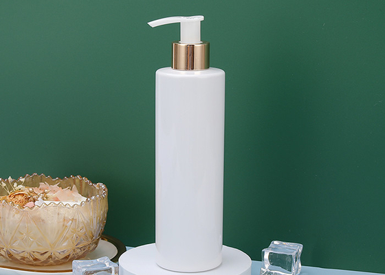 PETG 250ml Biała butelka z dozownikiem cieczy 10oz/300ml