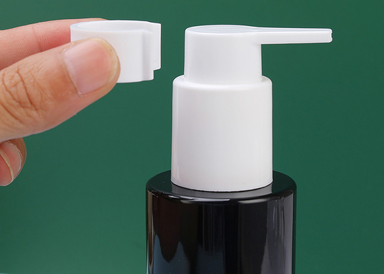 Plastikowe butelki z balsamem PETG 100 ml Czarna butelka PET BPA BEZ OŁOWIU