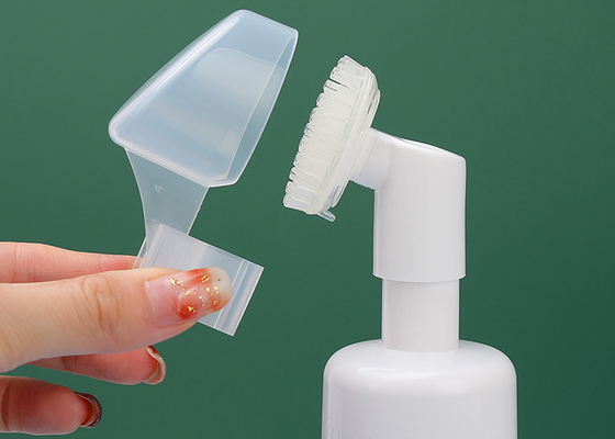 120ml 150ml Butelka z pianki do mycia twarzy z silikonową szczoteczką
