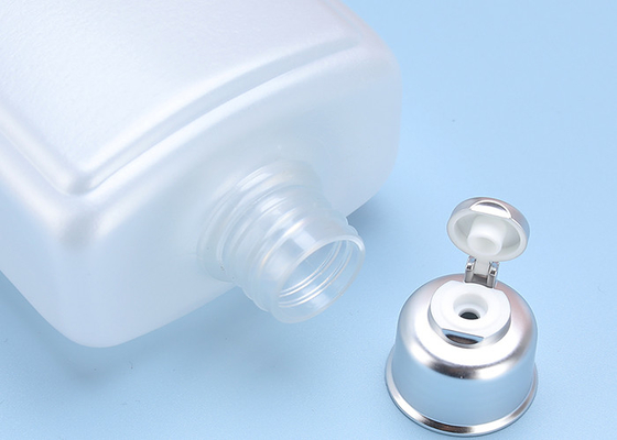 PET 500ml 250ml Przezroczyste plastikowe puste butelki do wyciskania z klapką