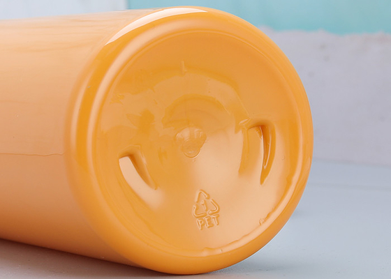 25mm Pomarańczowy Szampon Plastikowe Dozowniki Butelki 900ml