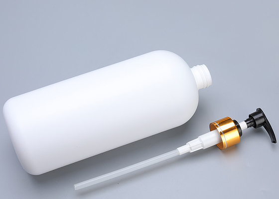 100% czysty materiał HDPE White Lotion Pump Butelka Food Grade