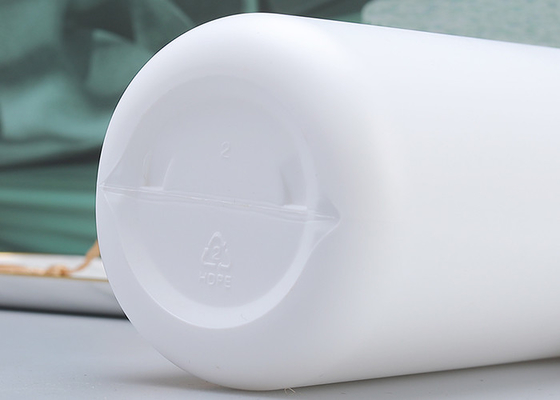 100% czysty materiał HDPE White Lotion Pump Butelka Food Grade