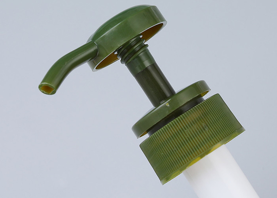 Zielona butelka z pompką PET o pojemności 1000 ml, 92 * 220 mm, sitodruk