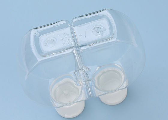 Niestandardowe butelki z tworzywa sztucznego bez BPA ze śrubową zakrętką do przechowywania