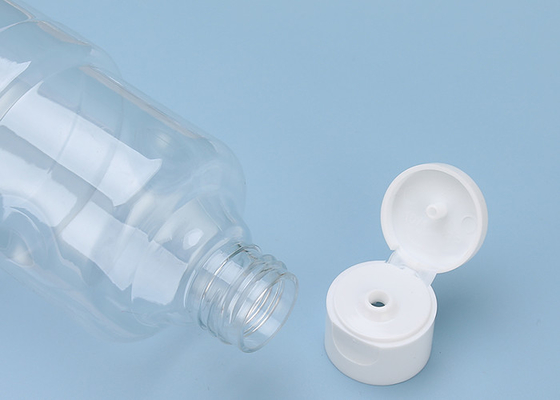 ISO9001 350 ml Butelki z przezroczystego plastiku HAPE z zakrętką Bez BPA