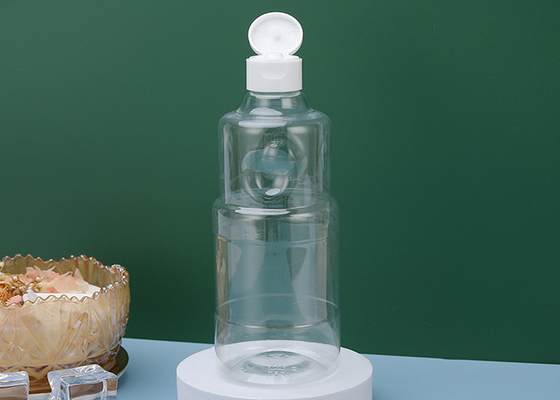 ISO9001 350 ml Butelki z przezroczystego plastiku HAPE z zakrętką Bez BPA