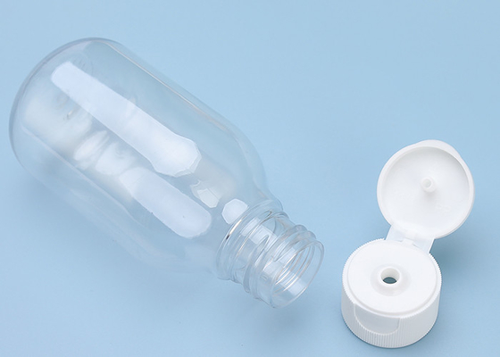 Zamontowane 100 ml plastikowe butelki ze śrubokrętami z typem uszczelnienia