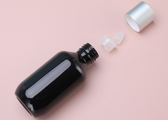 120 ml pustych plastikowych butelek po szamponie z aluminiową zakrętką