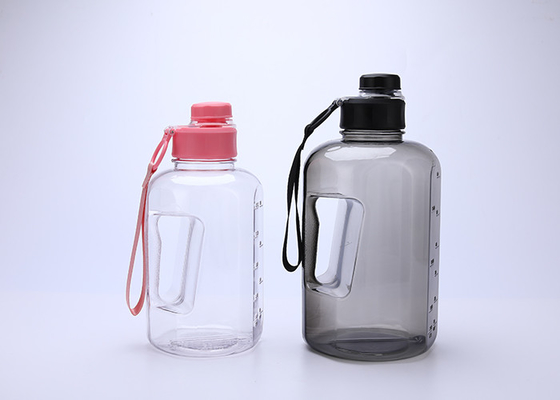 Szczelna plastikowa butelka na wodę Flip Top 2l z uchwytem bez BPA