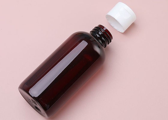 100% NOWE butelki PET z surowego PE Amber z zakrętką na toner