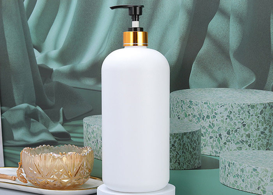 100% czysty materiał HDPE White Lotion Pump Butelka Food Grade