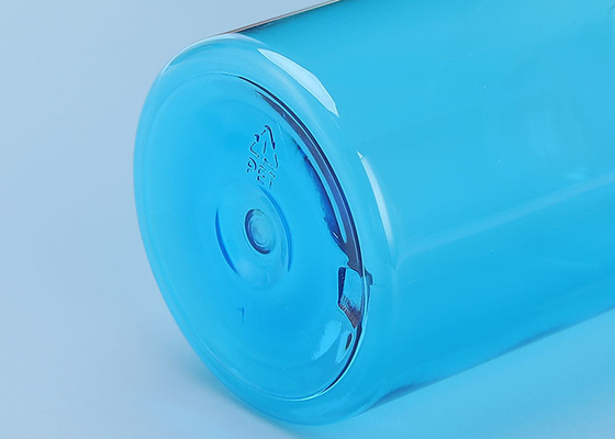Okrągła butelka PET SGS z tworzywa sztucznego do dezynfekcji rąk 200 ml z białą pompką do balsamu