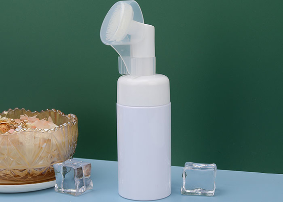 120ml 150ml Butelka z pianki do mycia twarzy z silikonową szczoteczką