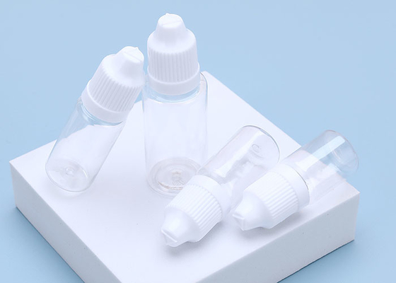 Wyciskane 20 ml zakraplacz do oczu E Płynne butelki z zakrętką zabezpieczającą przed dziećmi